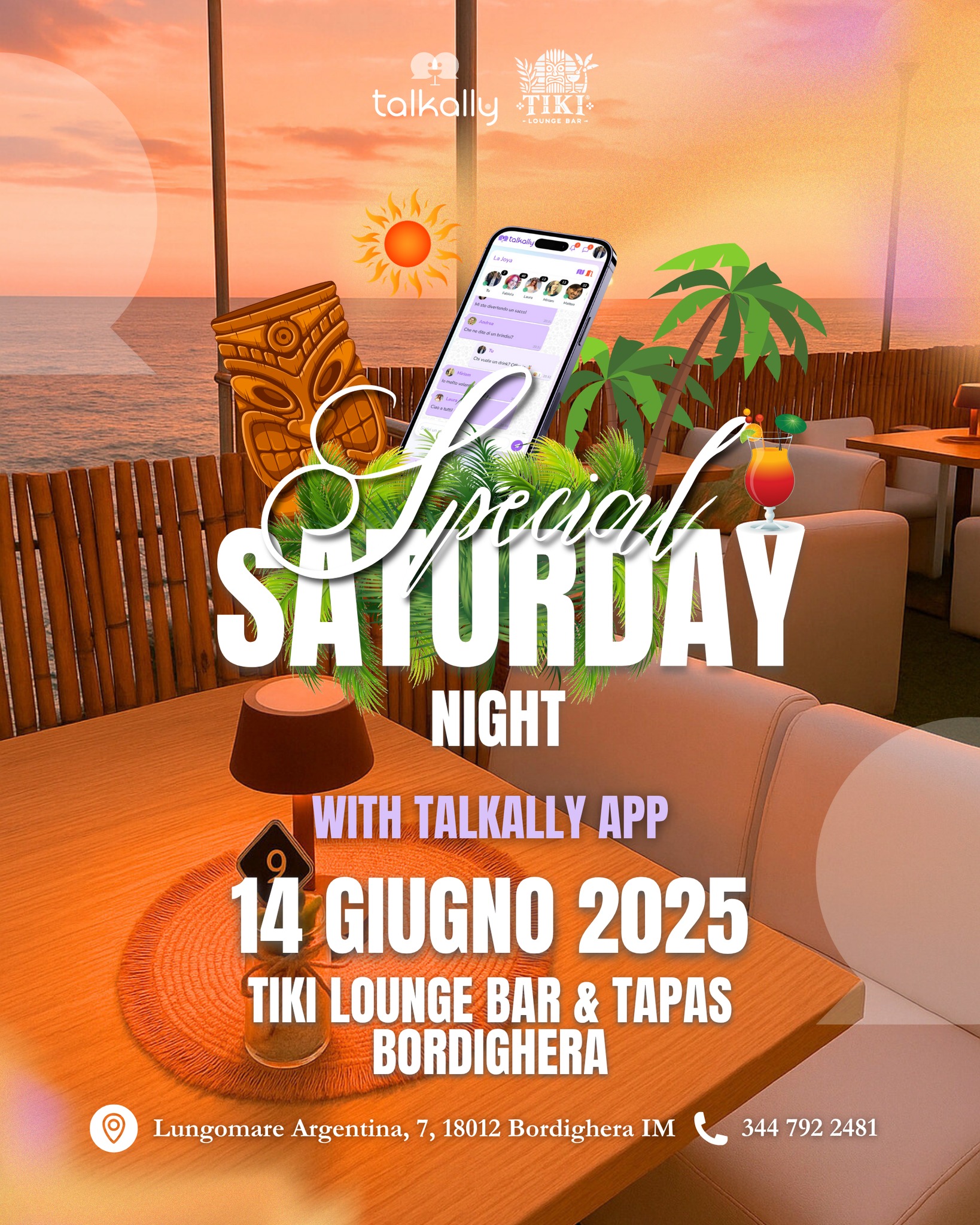 Special Saturday Night - Tiki Lounge Bar Bordighera